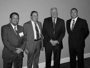 Hall of Fame Induction Ceremony: Jerry Brienza, Bill Pancake, Jon McBride, Rick Rock