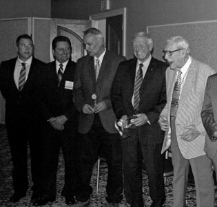 Hall of Fame Induction Ceremony: Rick Rock, Tom Cochran, Mike Pizzino, Jon McBride, Kemp McLaughlin