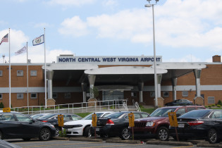 Entrance and canopy project - North Central West Virginia Airport - CKB (courtesy of Thrasher Engineering)