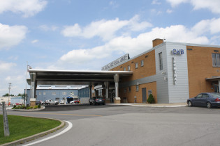 Entrance and canopy project - North Central West Virginia Airport - CKB (courtesy of Thrasher Engineering)