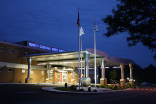 Entrance and canopy project - North Central West Virginia Airport - CKB (courtesy of Thrasher Engineering)